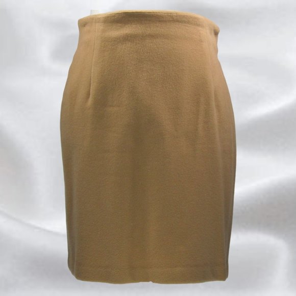 WAY-IN Mustard Colour Skirt Suit in Size 8 - Picture 3 of 8